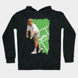 Andre Agassi cartoon Hoodie